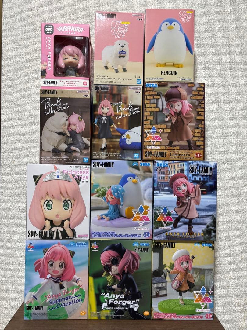SPY×FAMILY Anya Forger フィギュア全12体　まとめ売り！！