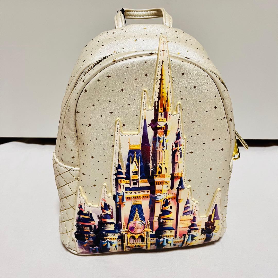 ディズニーストア　wdw 50周年　loungefly リュック