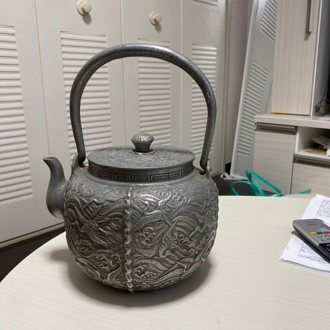 南部鉄風　鉄瓶