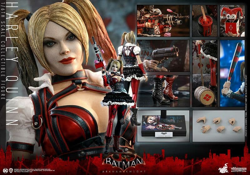 新品、未開封 バットマン アーカムナイト ハーレイクイン[ホットトイズ]