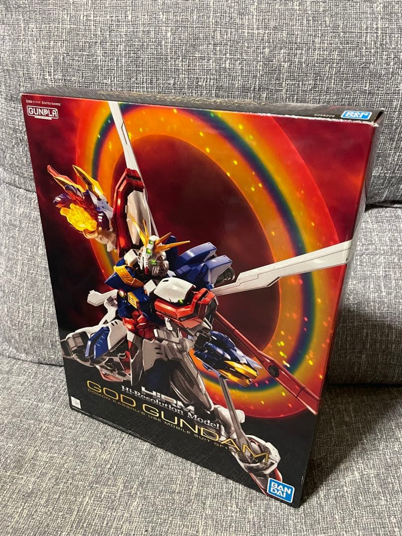 ゴッドガンダム ハイレゾリューション　塗装済