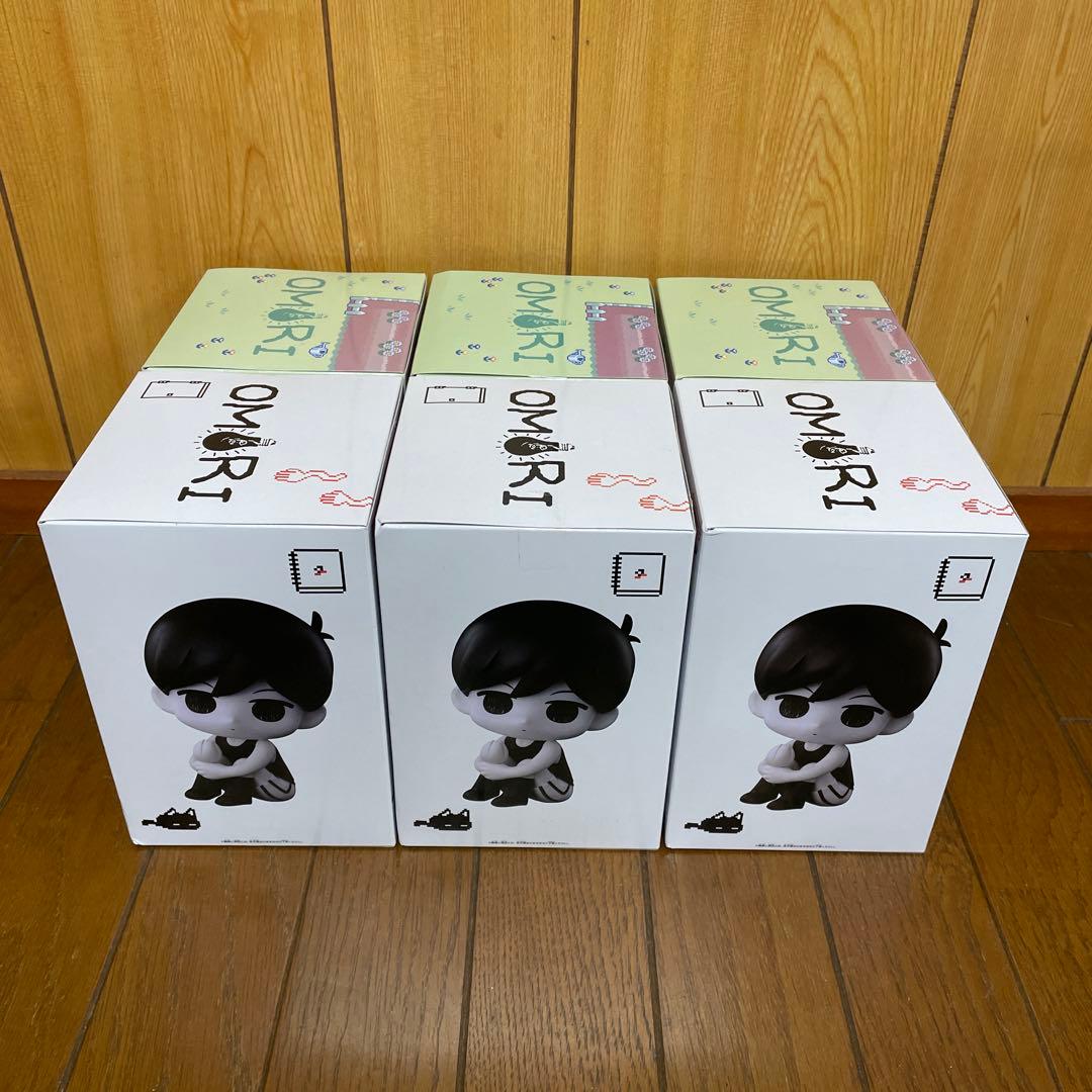 OMORI おすわりフィギュア　オモリ/バジル　2種6個セット