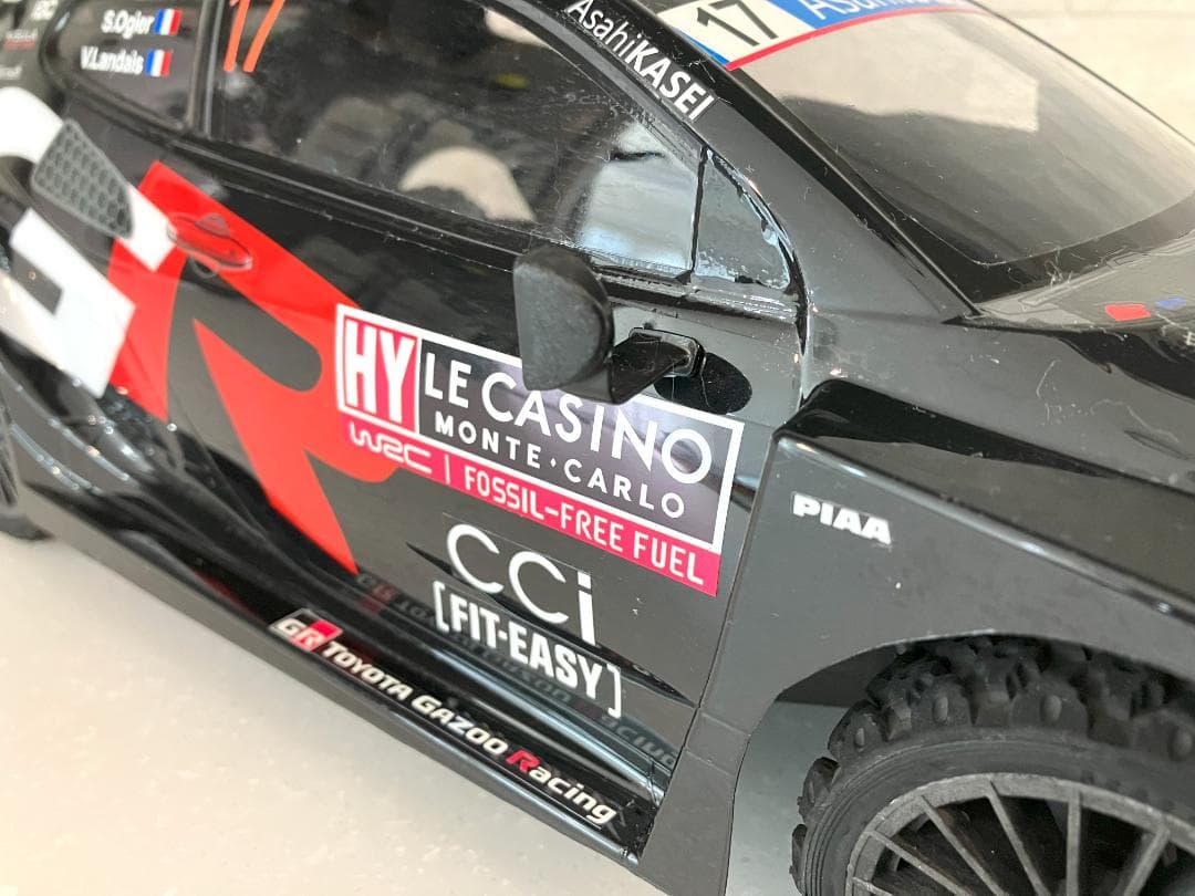 【中古】タミヤ　RCボディ　GRヤリス　WRC2024　モンテカルロ　オジェ