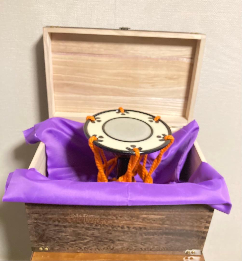 小鼓　箱付き