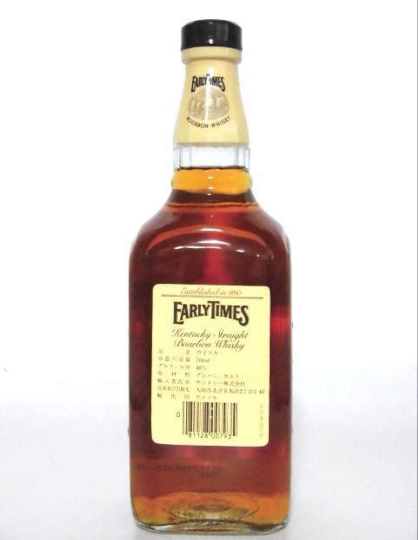 アーリータイムズ 1990 旧ボトル 正規品 700ml 松田優作