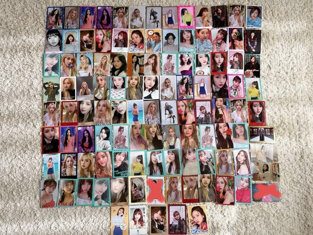 twice ミナ トレカ まとめ売り 110 枚