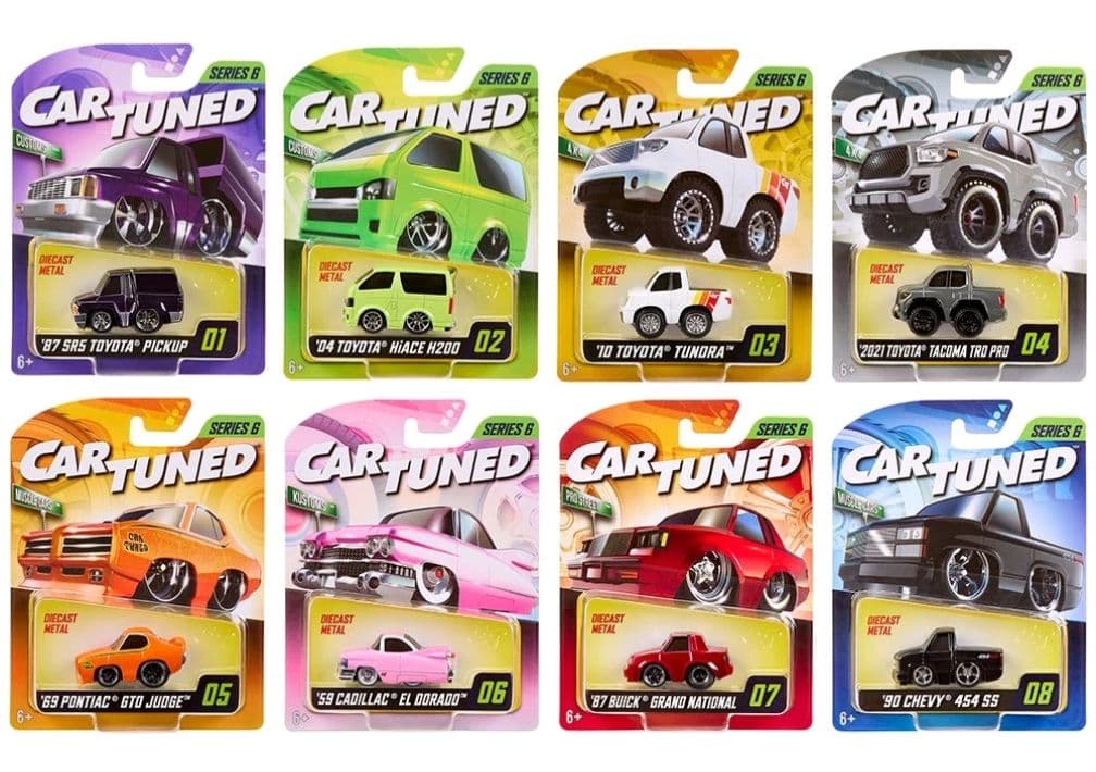 ★ 「在庫ラスト」「日本未入荷」 CAR TUNED シリーズ6 8台セット ★
