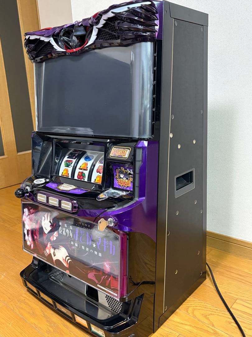 パチスロ実機　魔法少女まどか☆マギカ　叛逆の物語　家庭用電源　不要機付き