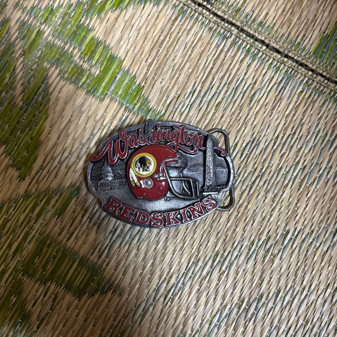 Washington Redskins 記念バックル