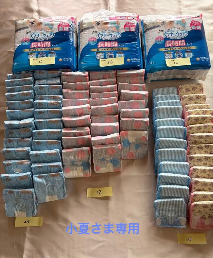 【まとめ買い】お買得マナーウェア ★長時間快適オムツ SSSサイズ　177枚★