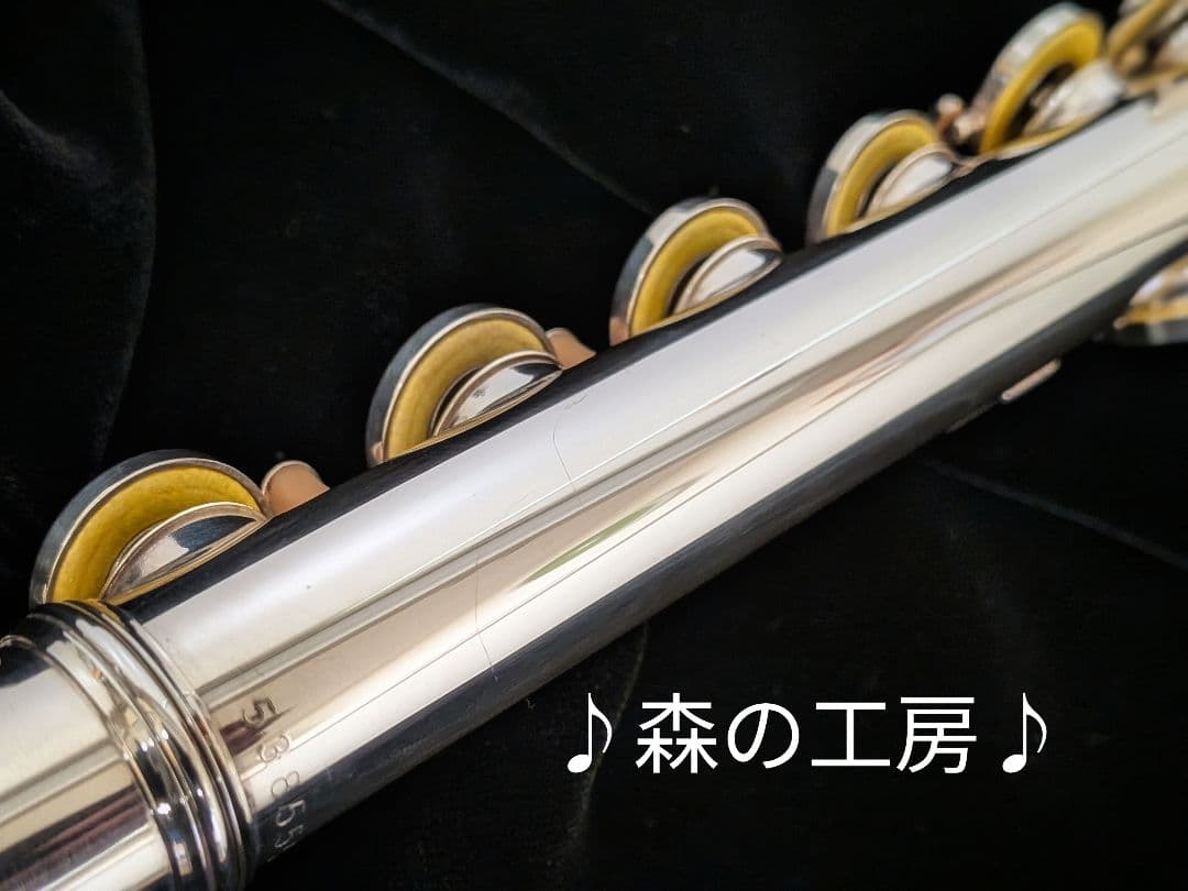 中古フルート専門店‼️部活応援‼️銀メッキ ヤマハフルートYFL211SⅡEメカ