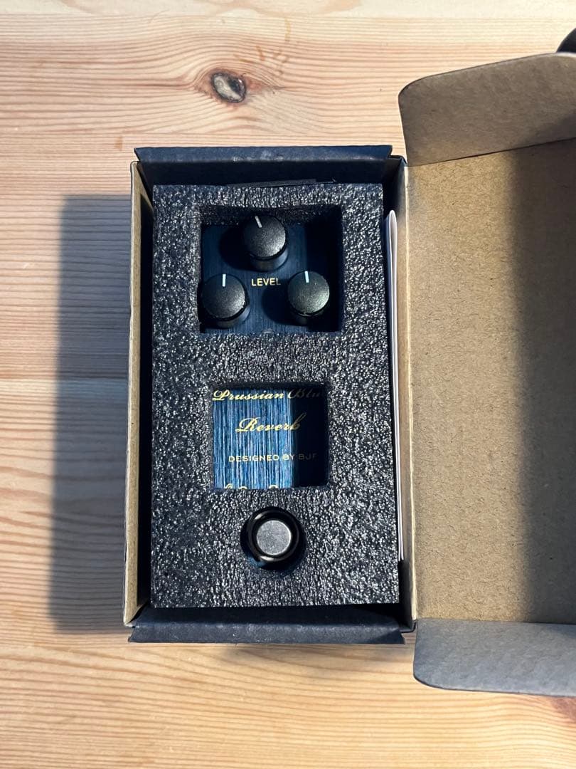 ギター one control prussian blue reverb used