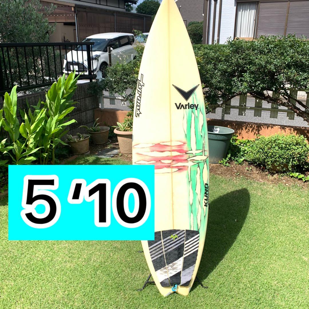 Varley ショートボード　サーフボード　5'10