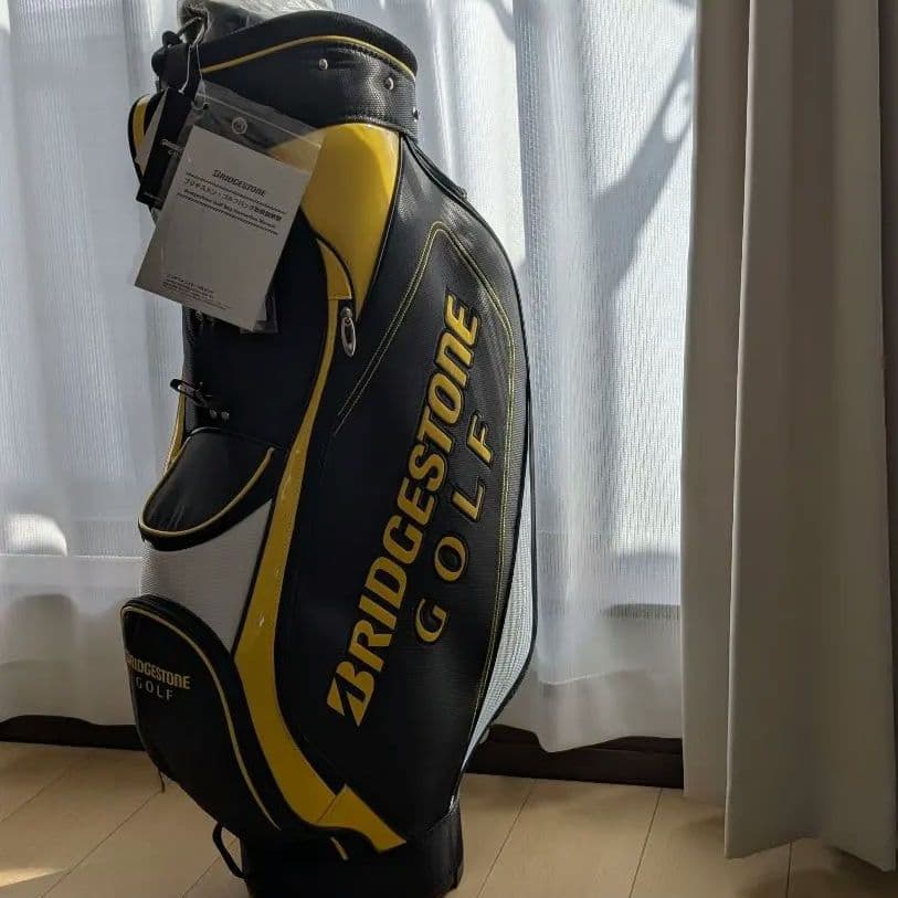 BRIDGESTONE GOLF キャディバッグ 黒/黄