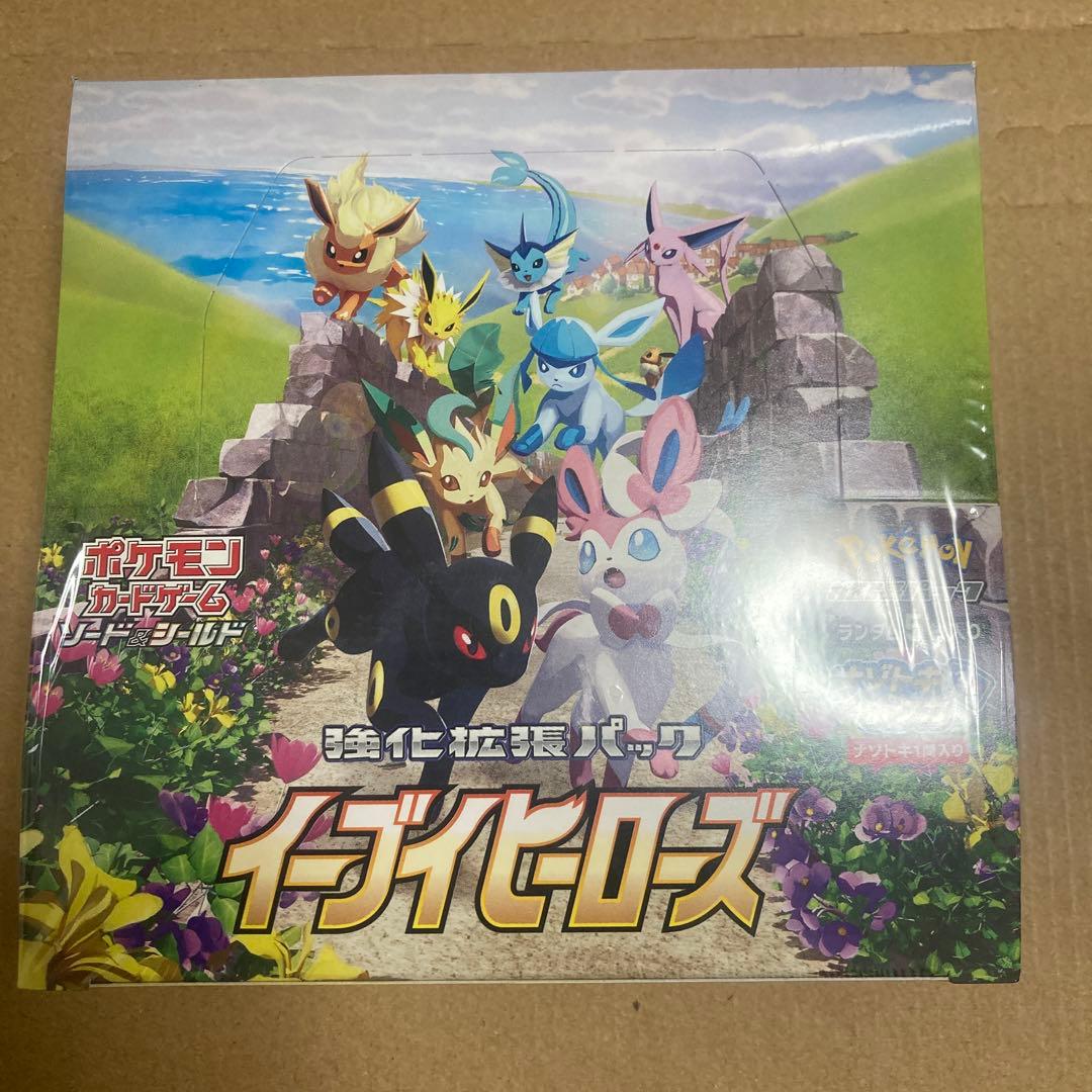 M*a様 ポケモンカードゲーム イーブイヒーローズ 未開封 BOX シュリンク付