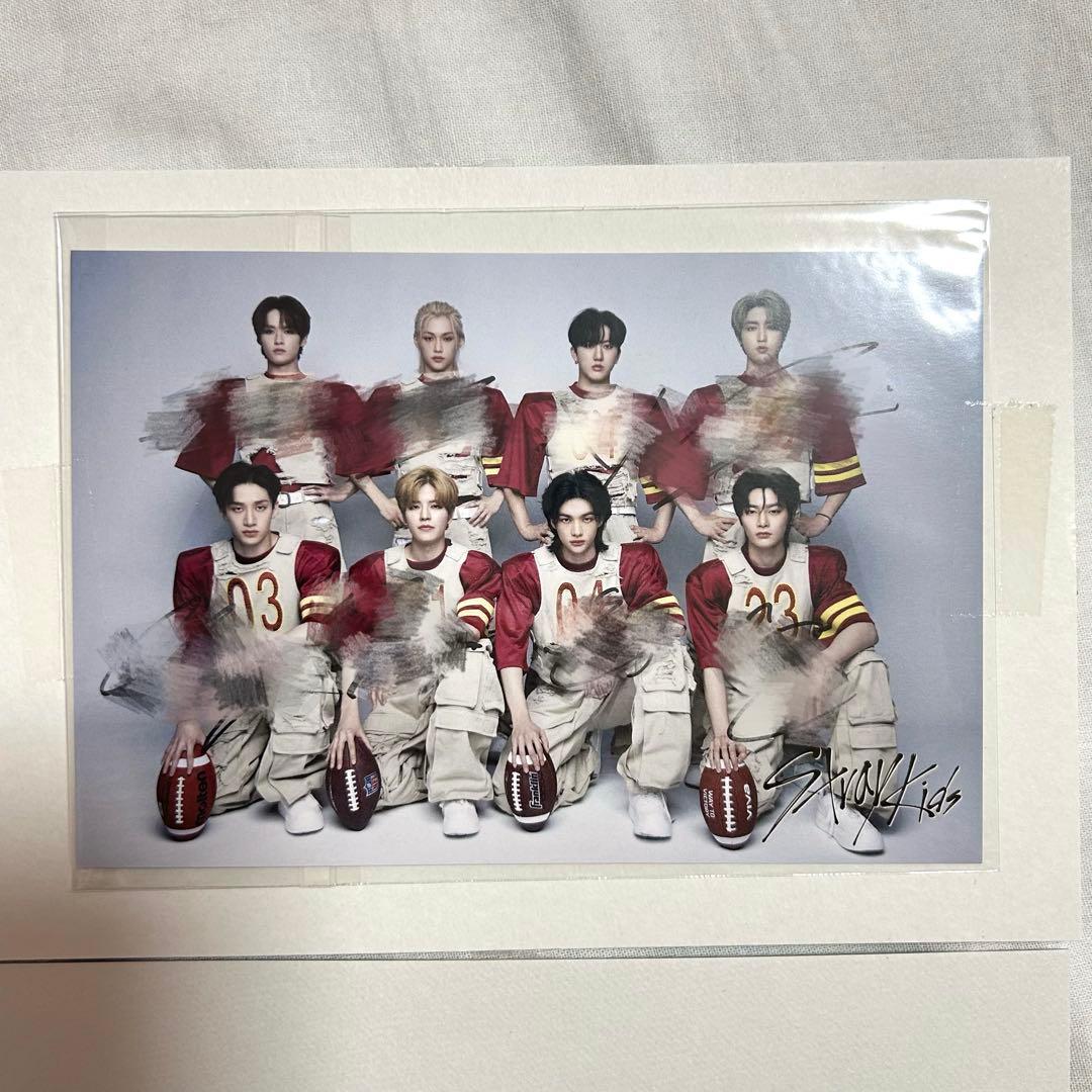straykids スキズ 全員サイン ポストカード Social Path