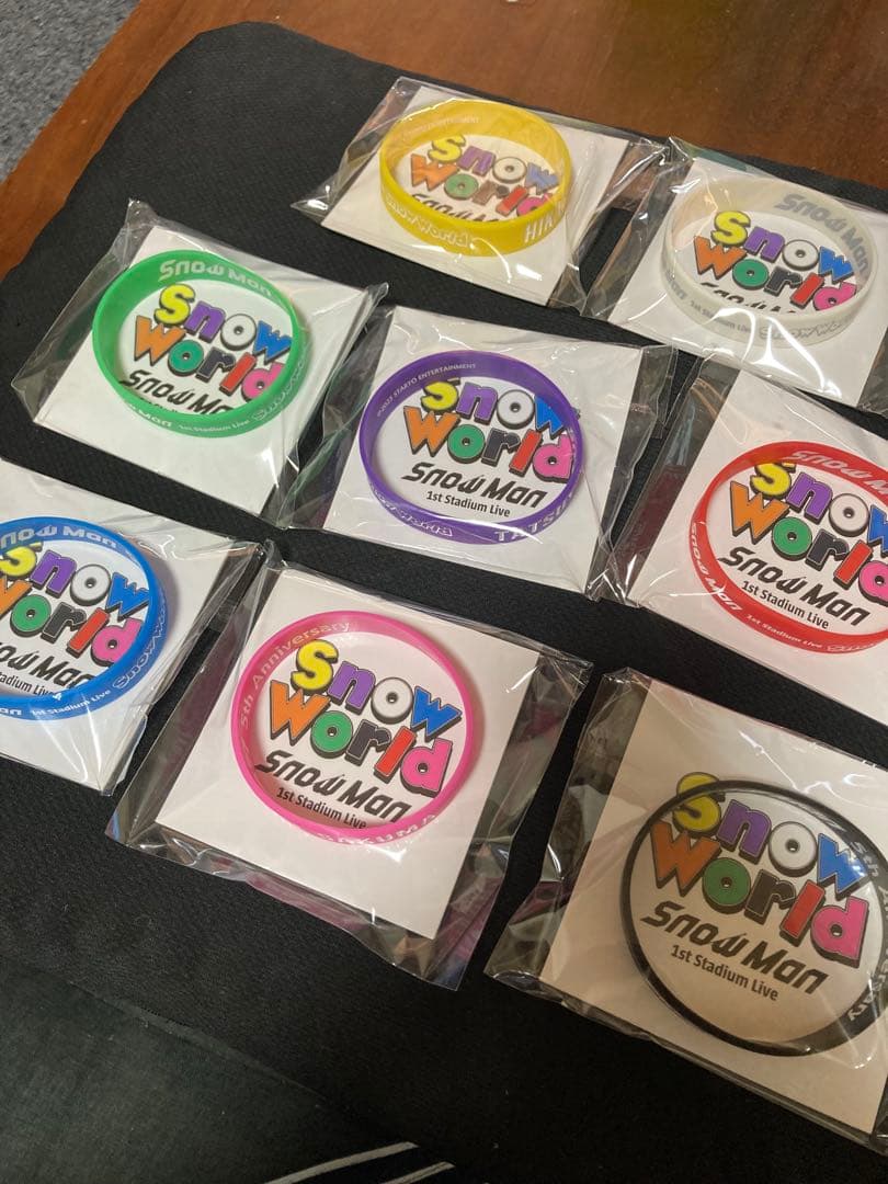  World ラバーバンド 8個セット