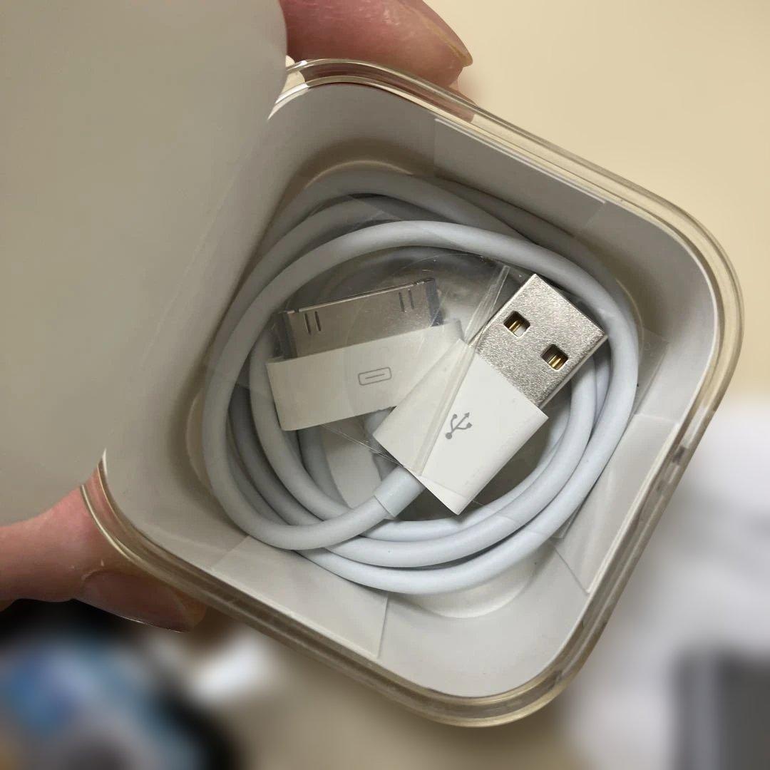 新品未使用　Apple iPod nano 16G シルバー USBケーブル付き
