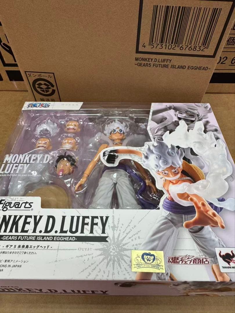 SH.フィギュアーツ モンキー・D・ルフィ ギア5 未来島　10点セット