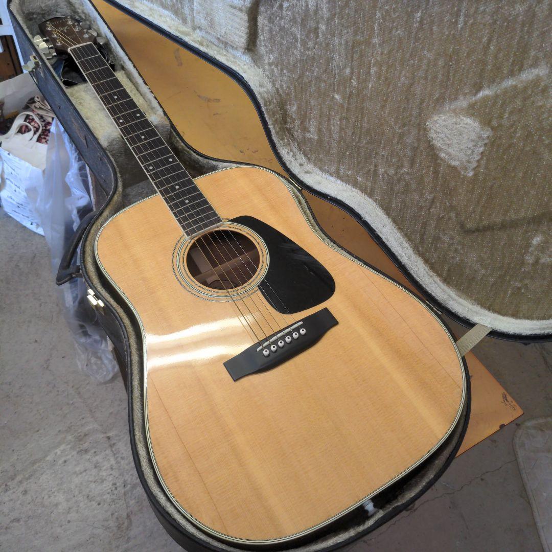 アコースティックギター モーリスMV-701 スプルースボディ ケース付き