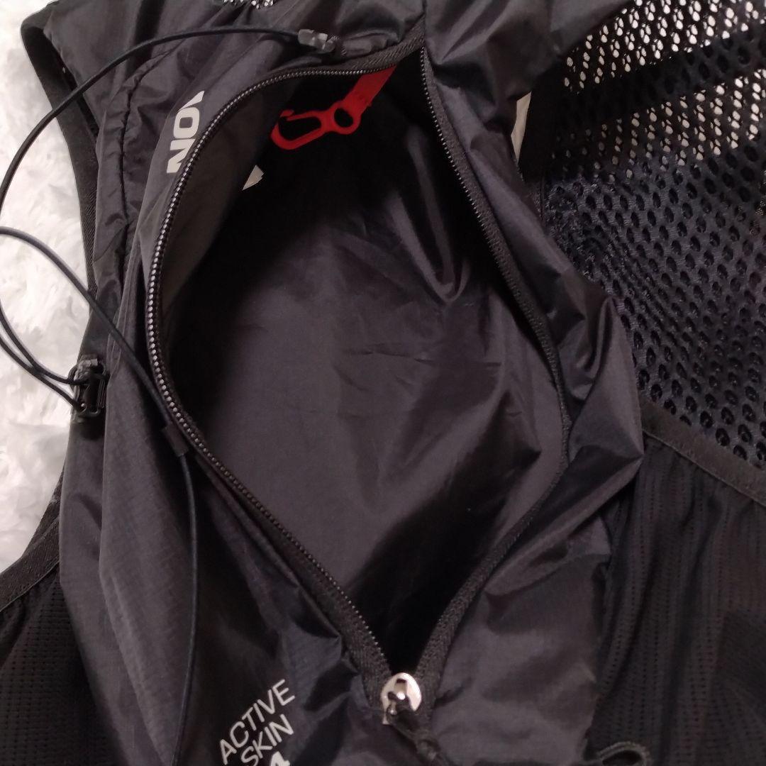 SALOMON ACTIVE SKIN4 ブラック ランニングベスト サロモン