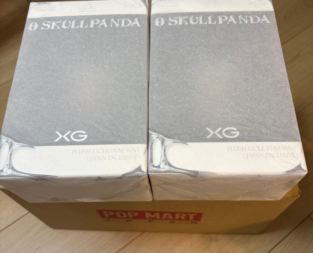 SKULLPANDAスカルパンダ　XG ぬいぐるみペンダント2個セット