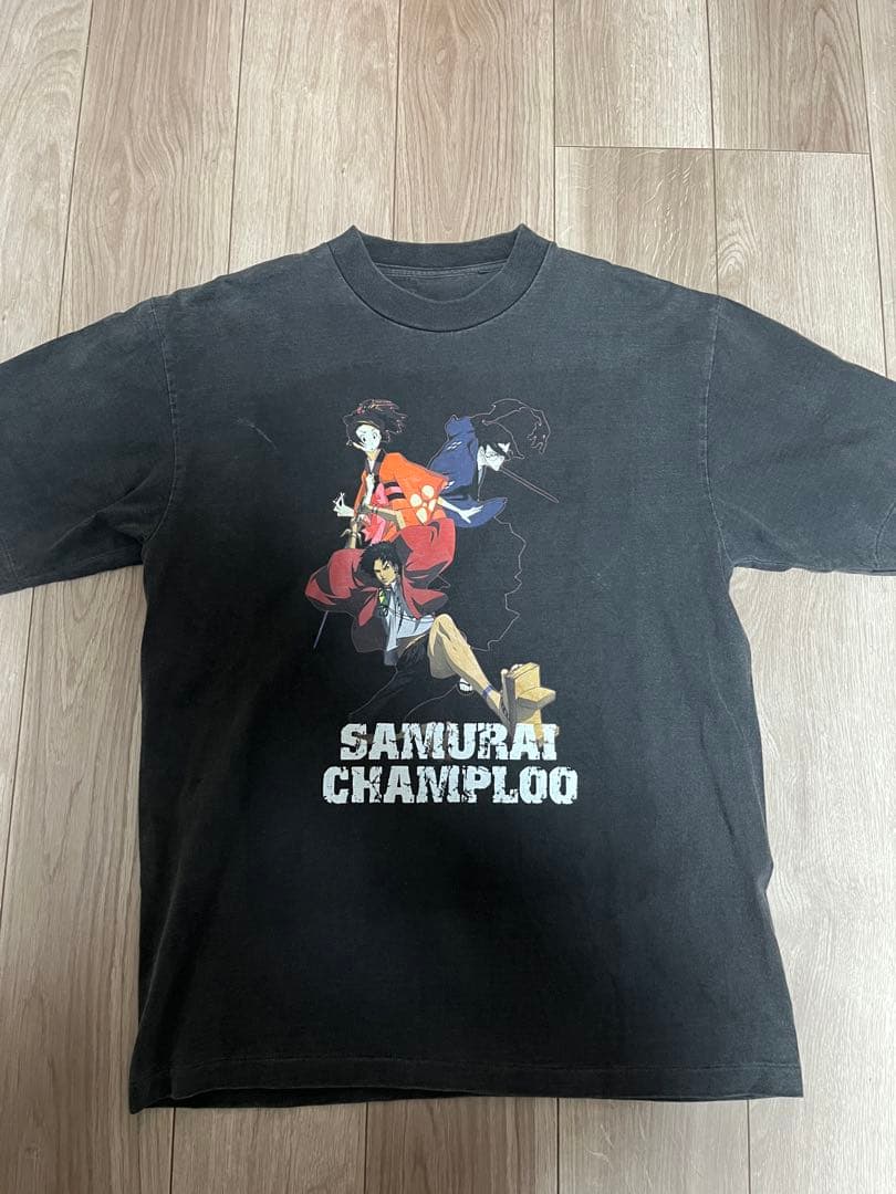 サムライチャンプルー　tシャツ
