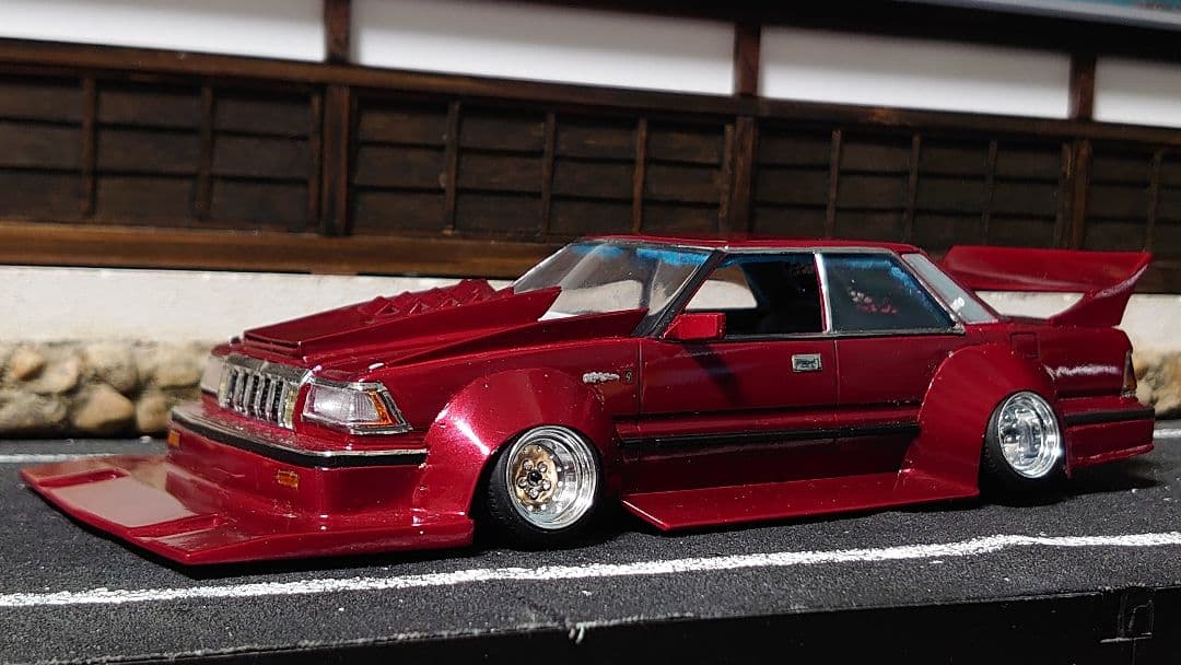 1/24 アオシマ 街道レーサー クラウン 完成品