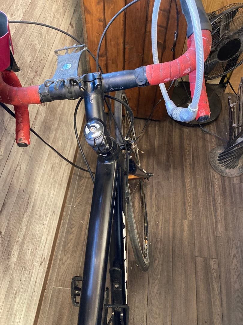 TREK トレック　ブラック ロードバイク ジャンク