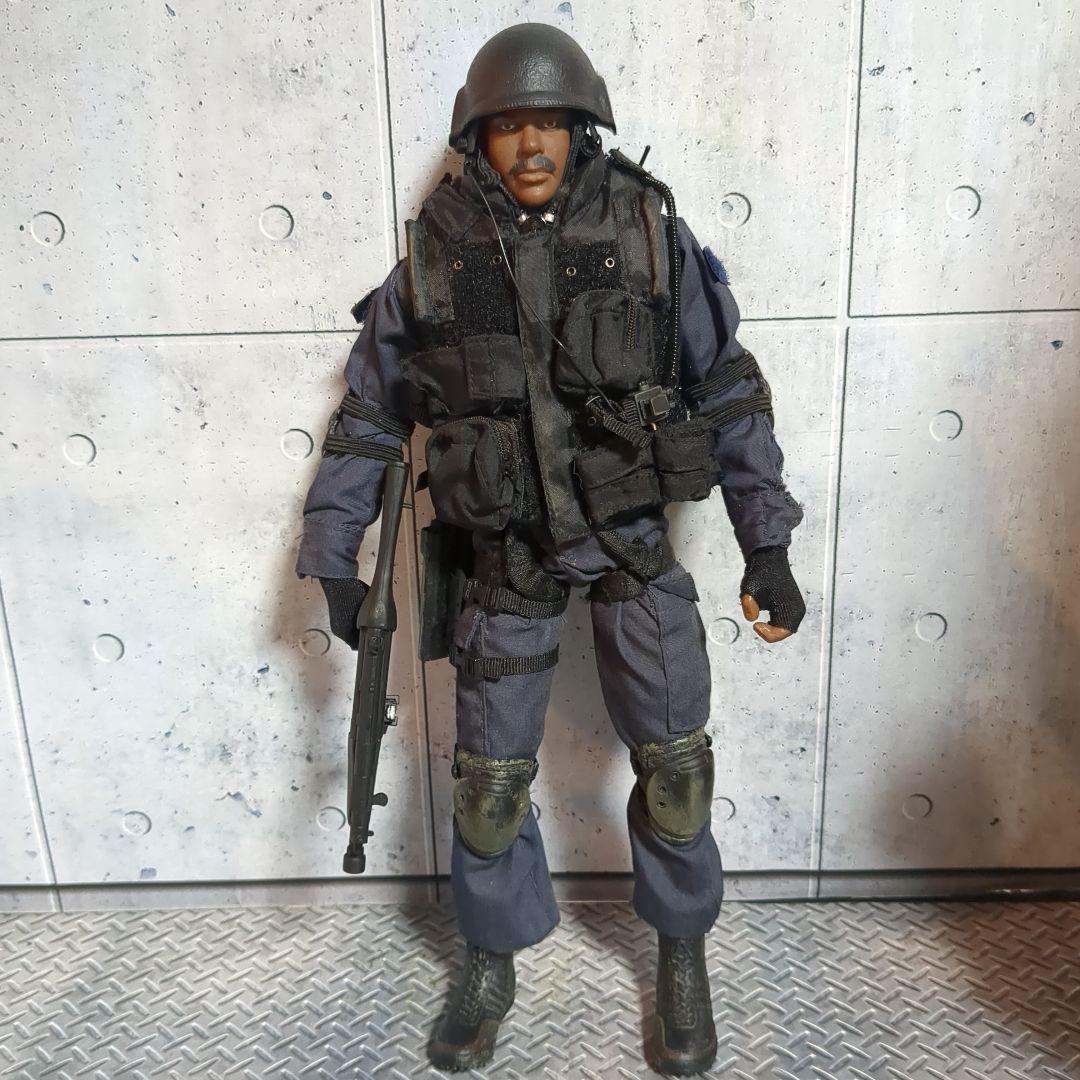 1/6 12インチ SWAT特殊部隊黒人隊員カスタムフィギュア CS118