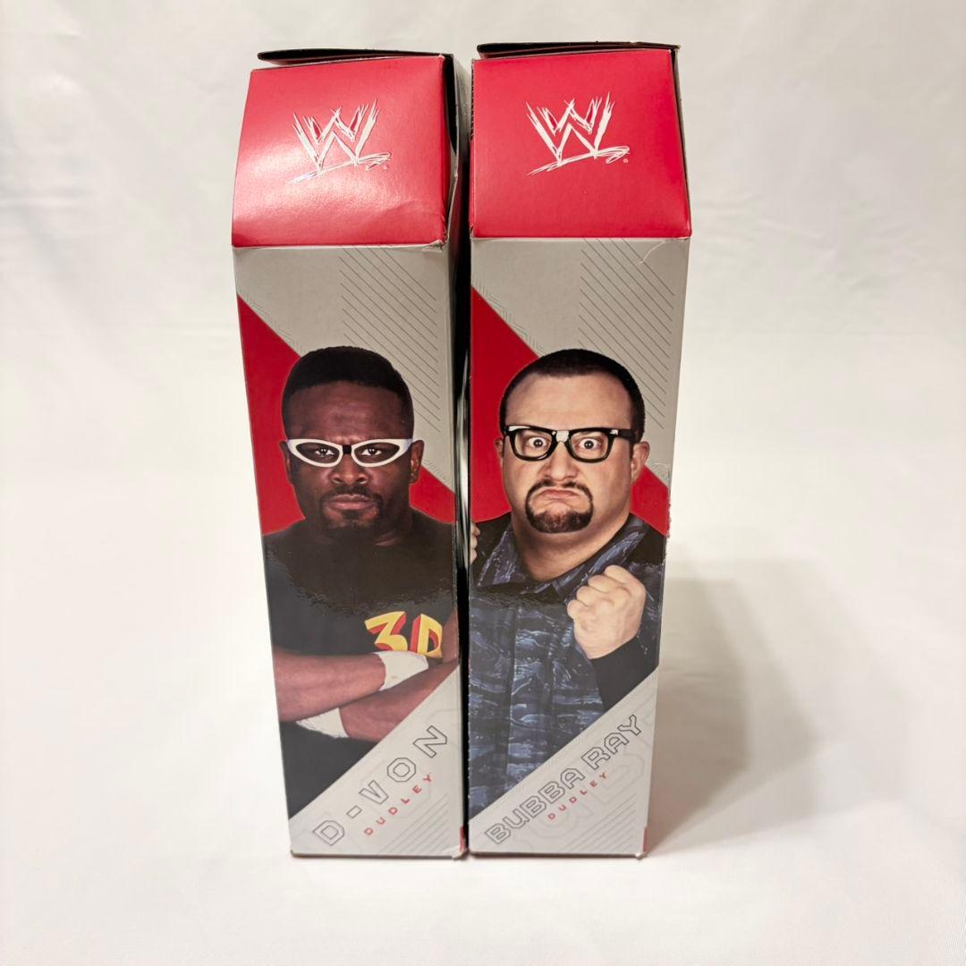 【海外限定】WWE ダッドリーボーイズ ベルト付 マテル フィギュア