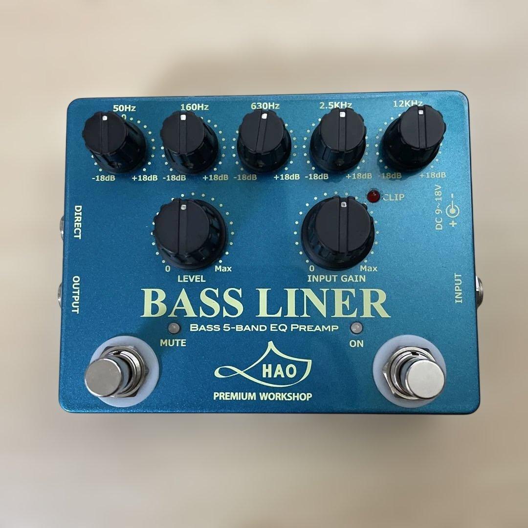 HAO Bass Liner ベース用プリアンプ（5バンドEQ・PJBコラボ）