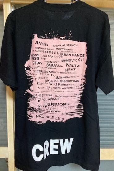 hrk! 氷室京介 25th・35th NAKED! CREWTシャツ!