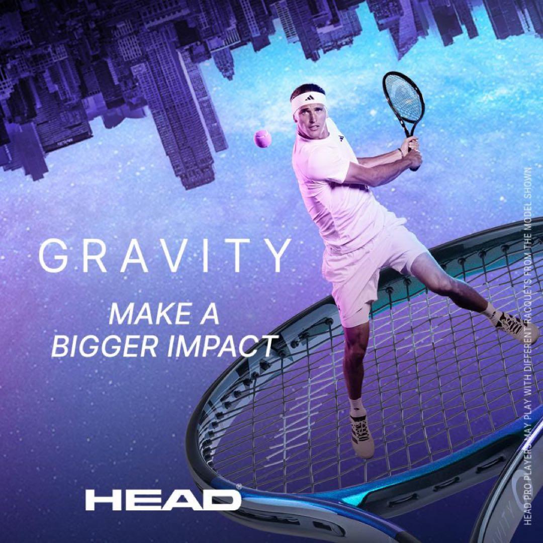 超美品 HEAD グラビティ ツアー Gravity TOUR ラケットケース付