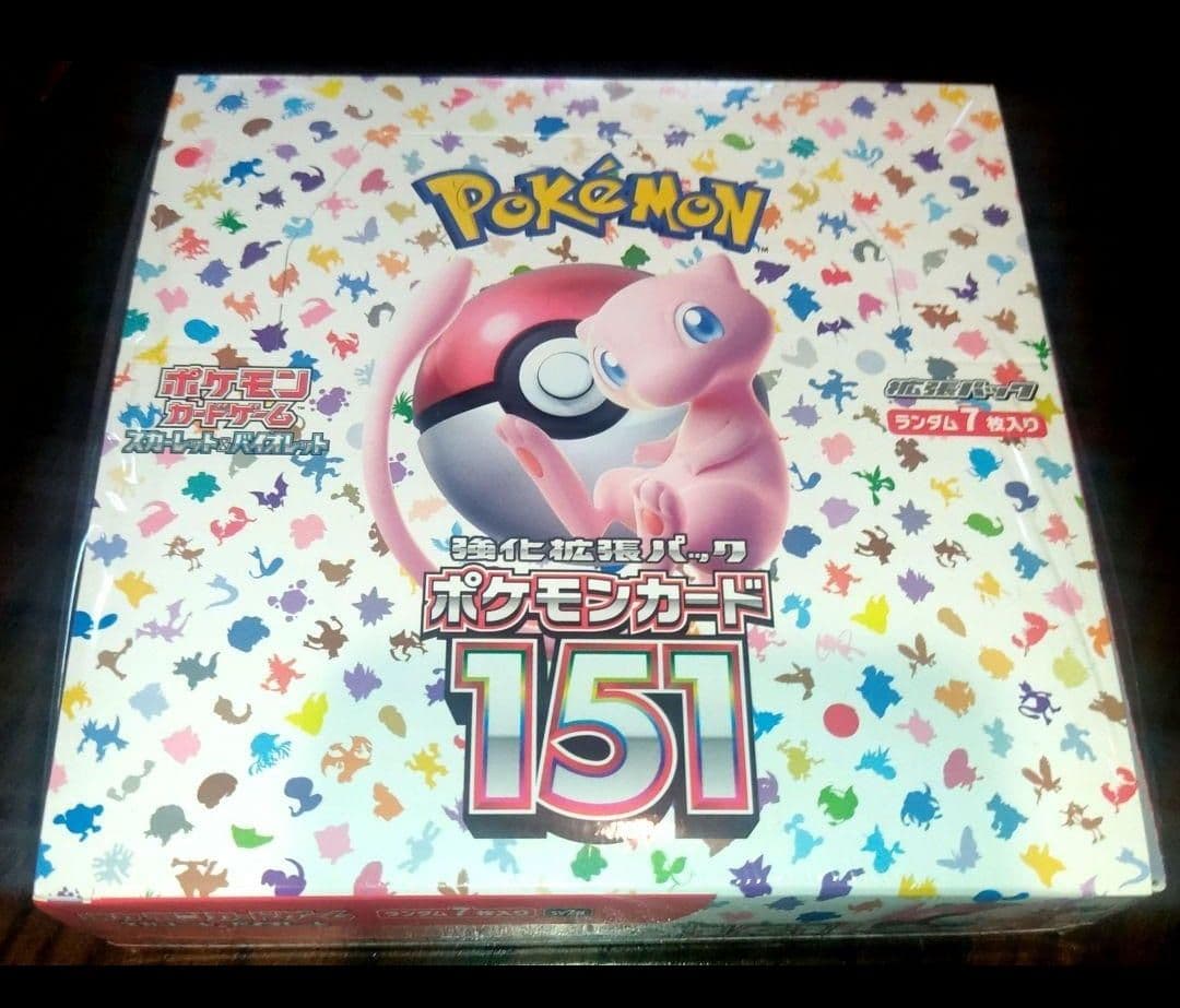 新品未開封　ポケモンカード　151　シュリンク有り