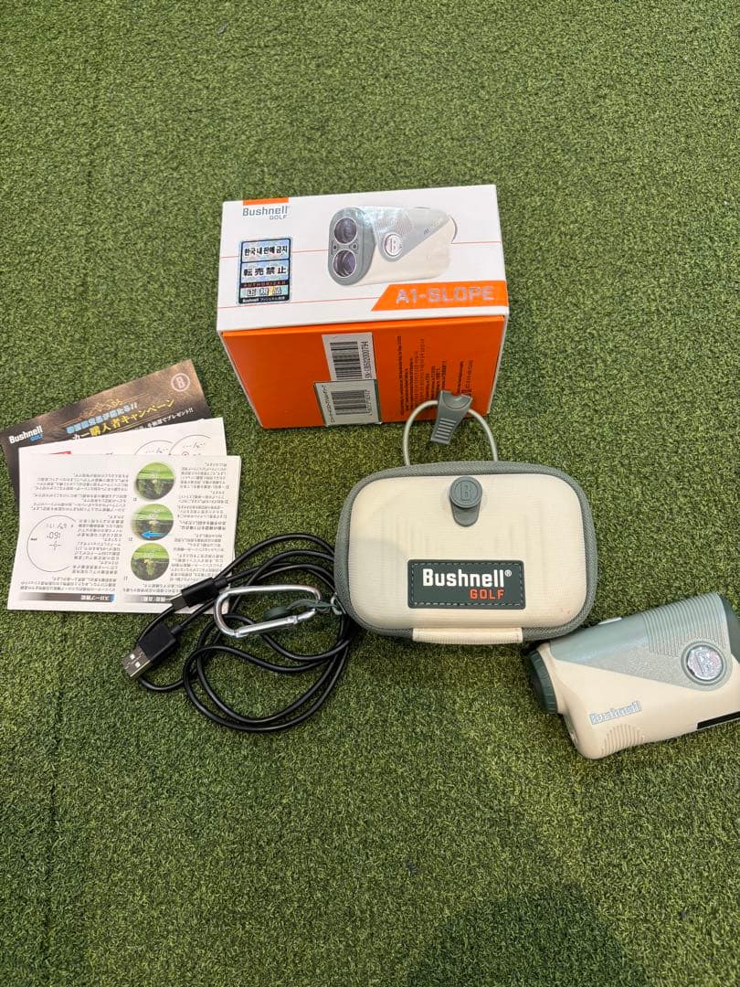 《美品》Bushnell A1-SLOPE オリーブ 距離計