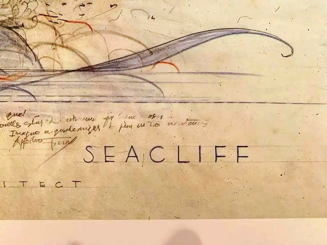 フランク・ロイド・ライト ポスター額装　　SEACLIFFプロジェクト