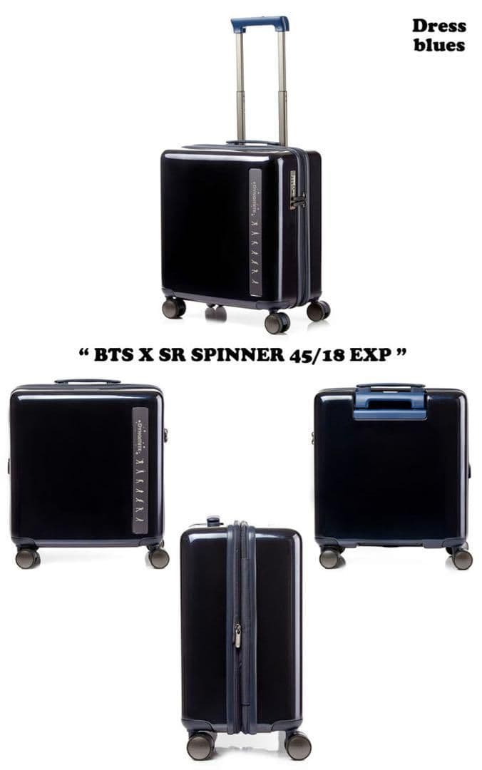 BTS Samsonite　スーツケース　スクエア