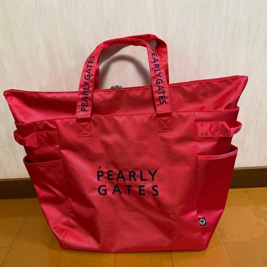 PEARLY GATES ピンク トートバッグ