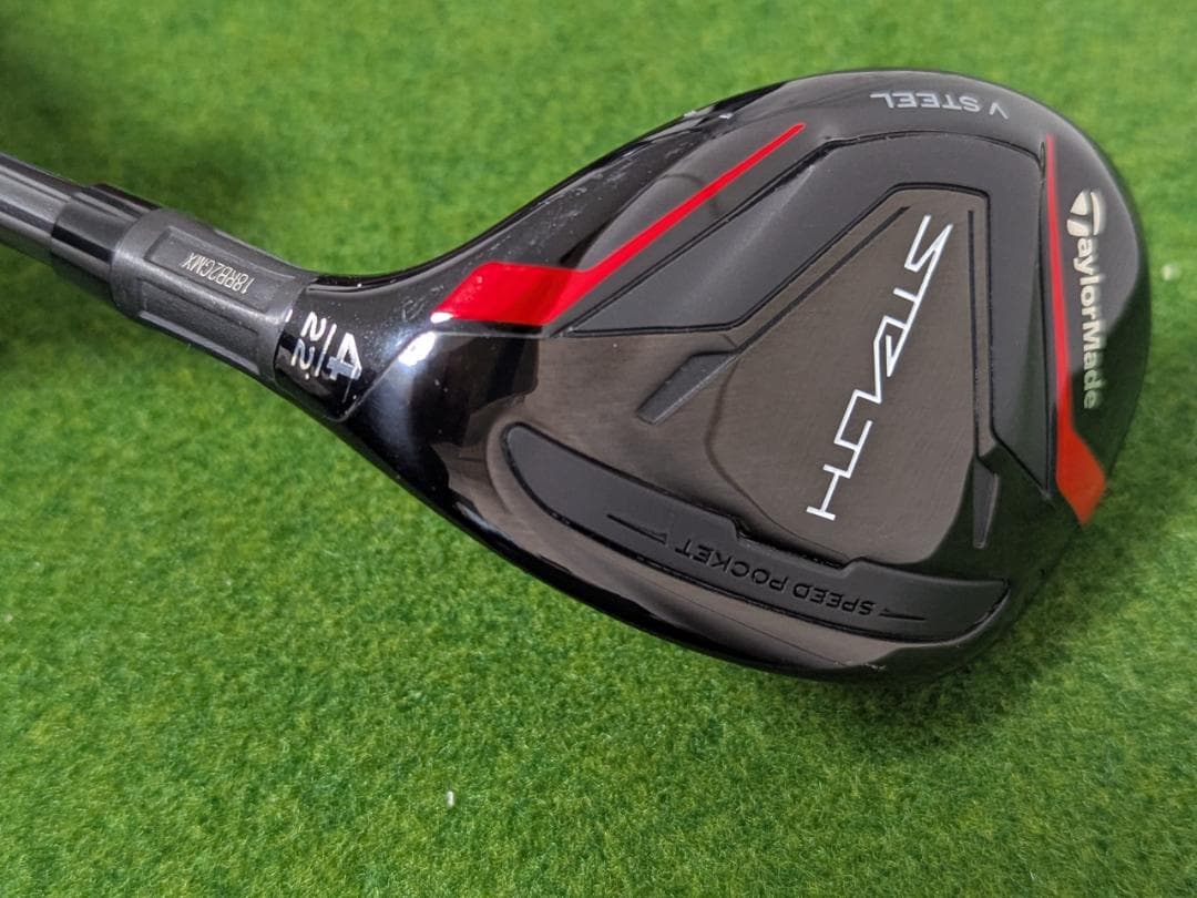 【試打のみ・ラウンド未使用】テーラーメイド ステルス U4 純正カーボンR
