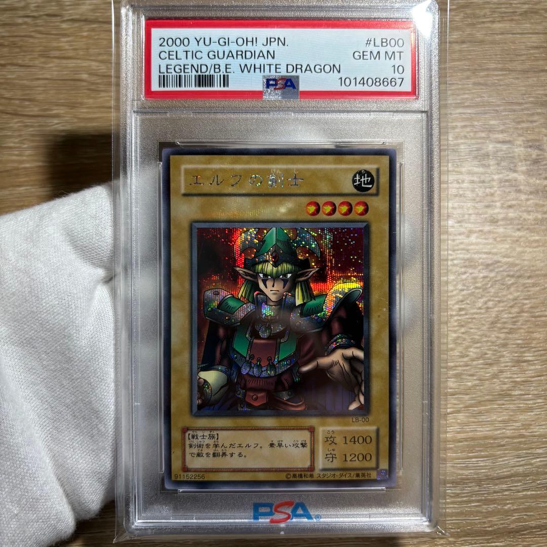 【 鑑定品 PSA10 】 極美品　最安値　世界52枚　エルフの剣士　二期　シク