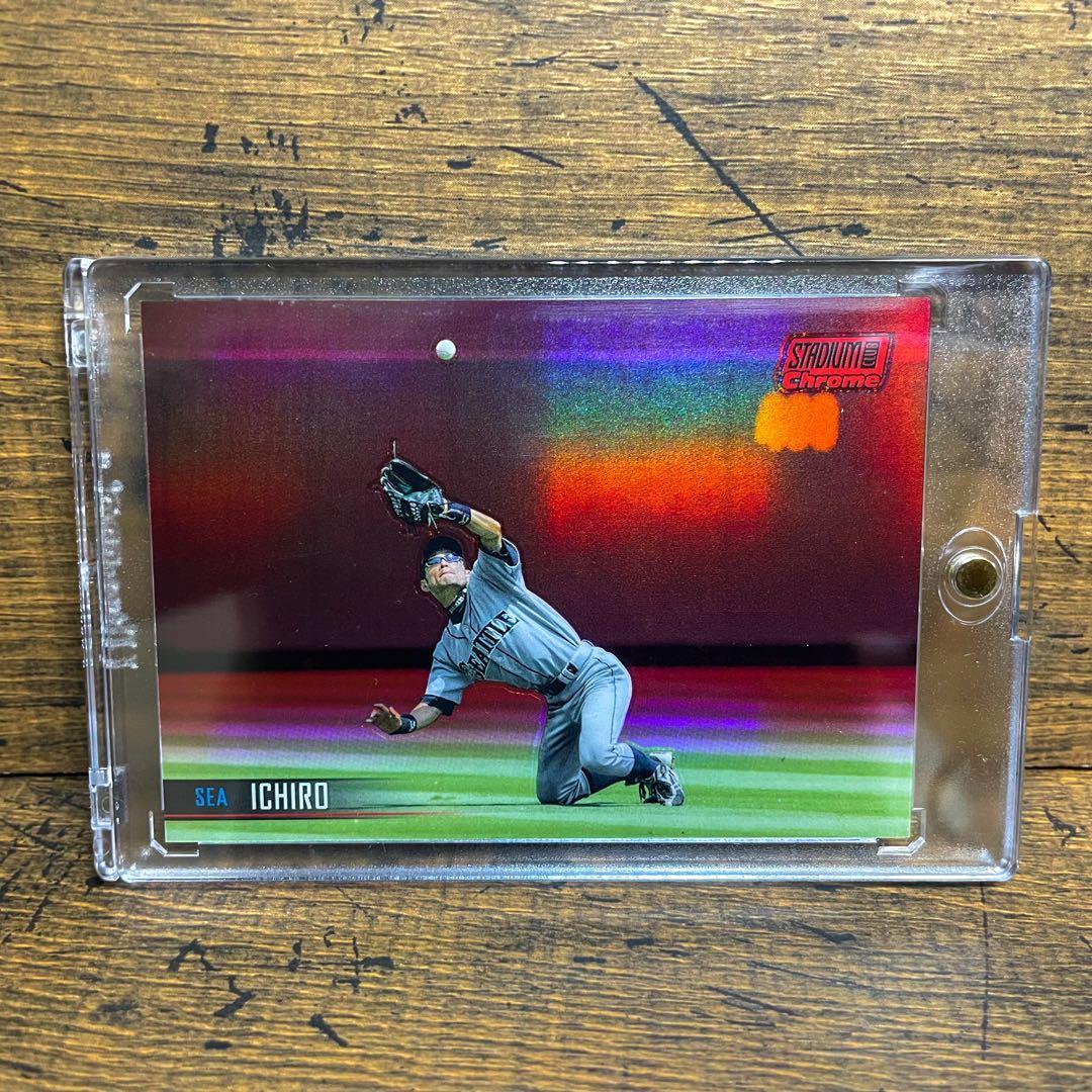 世界5枚限定！Topps イチロー レッドクロム 2021 マリナーズ