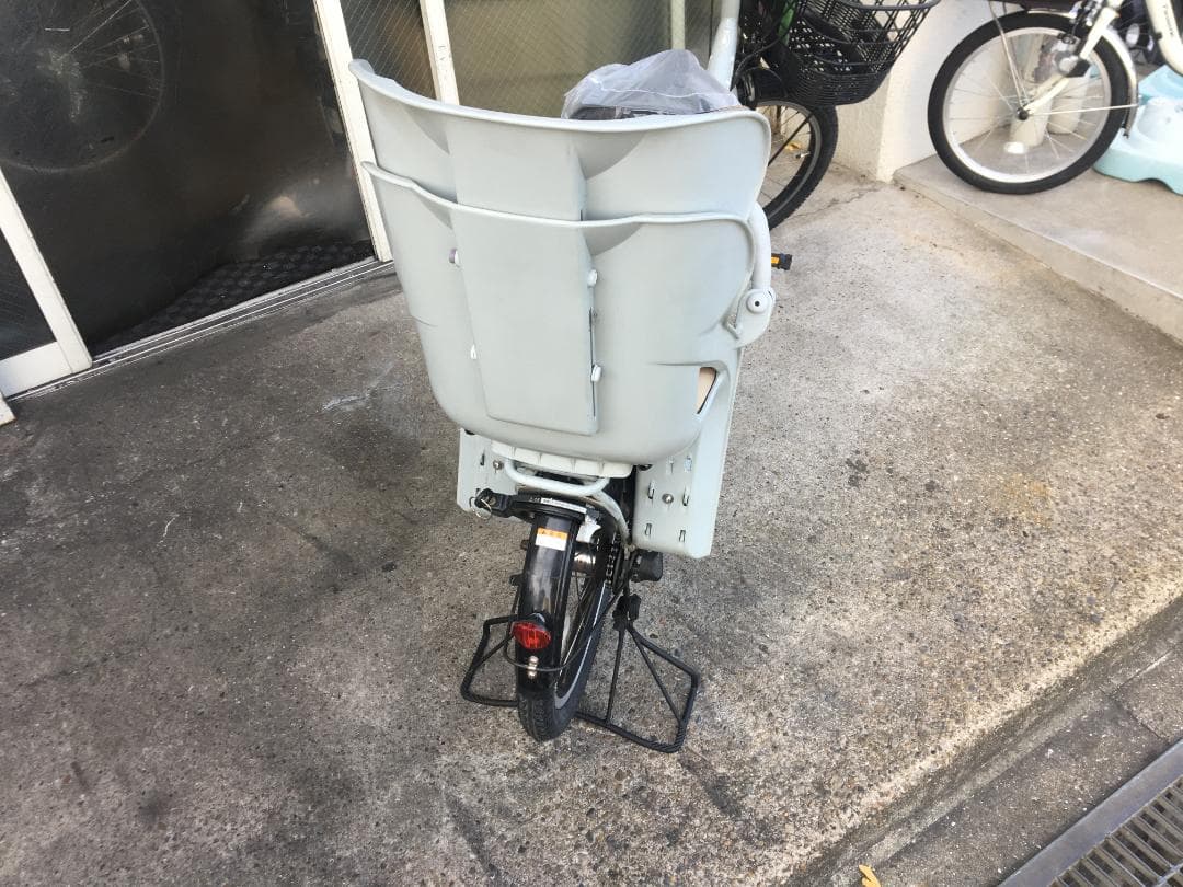 地域限定送料無料　ビッケ　12,3AH　子供乗せ　水色　神戸市　電動自転車