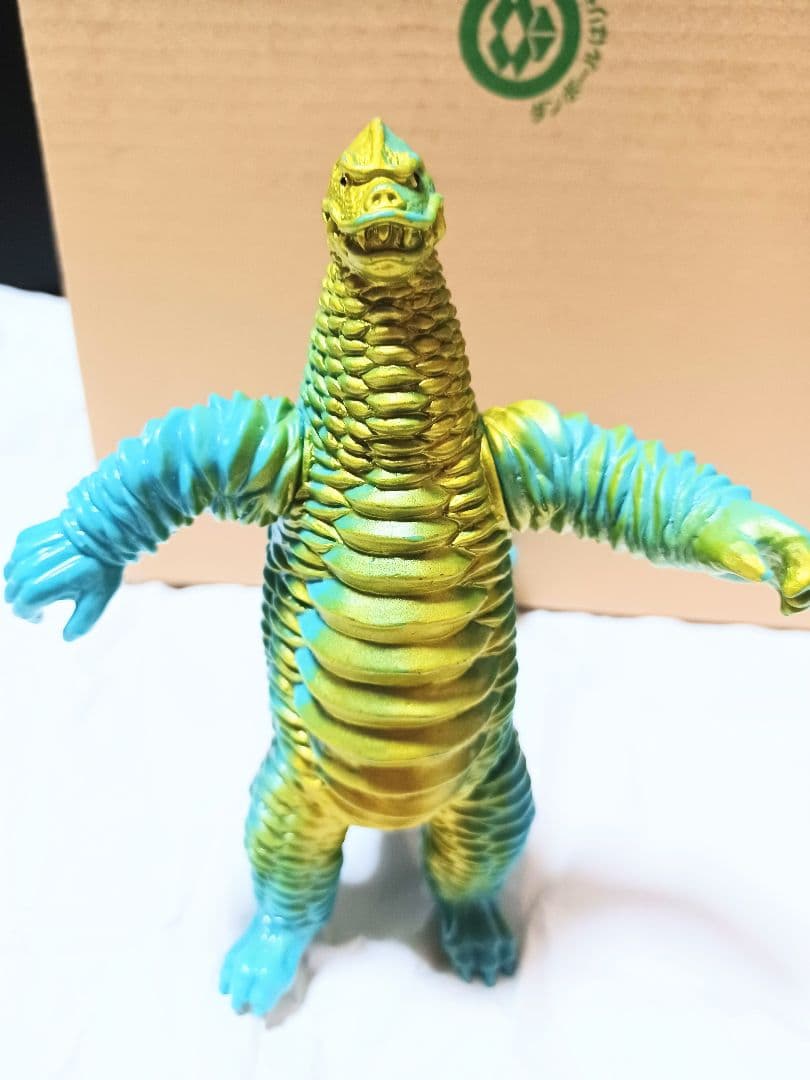 レッドキング　約16cm　ソフビ　フィギュア　骨董品　キングザウルス　レトロ