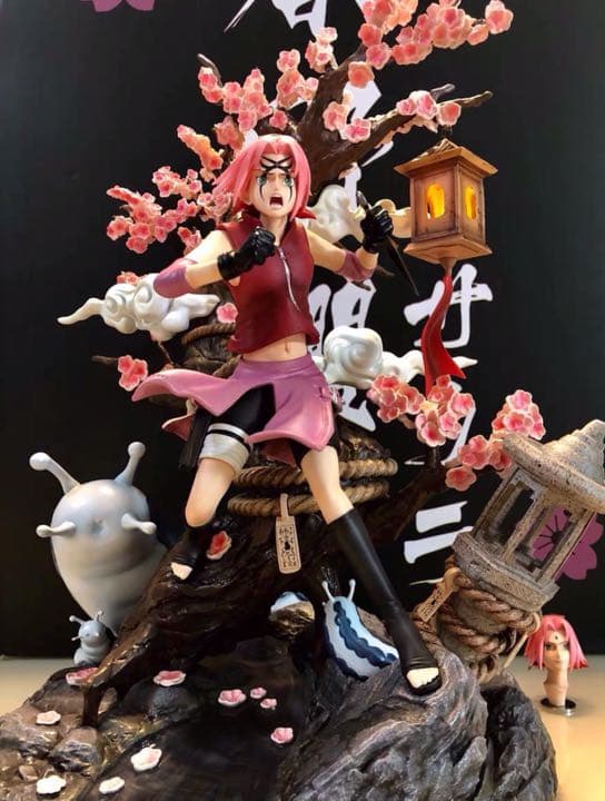 NARUTO ナルト 春野サクラ ガレージキット ガレキ スタチュー ①