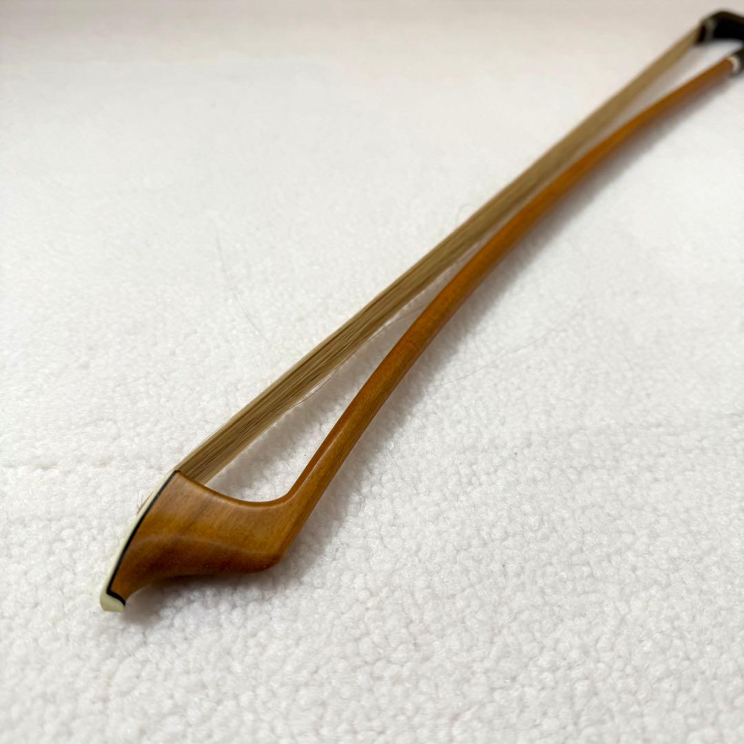 杉藤 SUGITO コントラバス弓 No.650 中古良品 箱付き