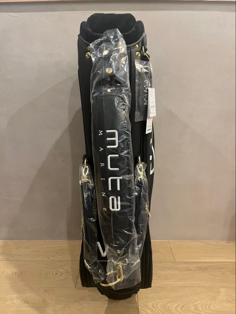 【新品未使用】muta MARINE 新作　ゴルフキャディバッグ　期間限定値下げ