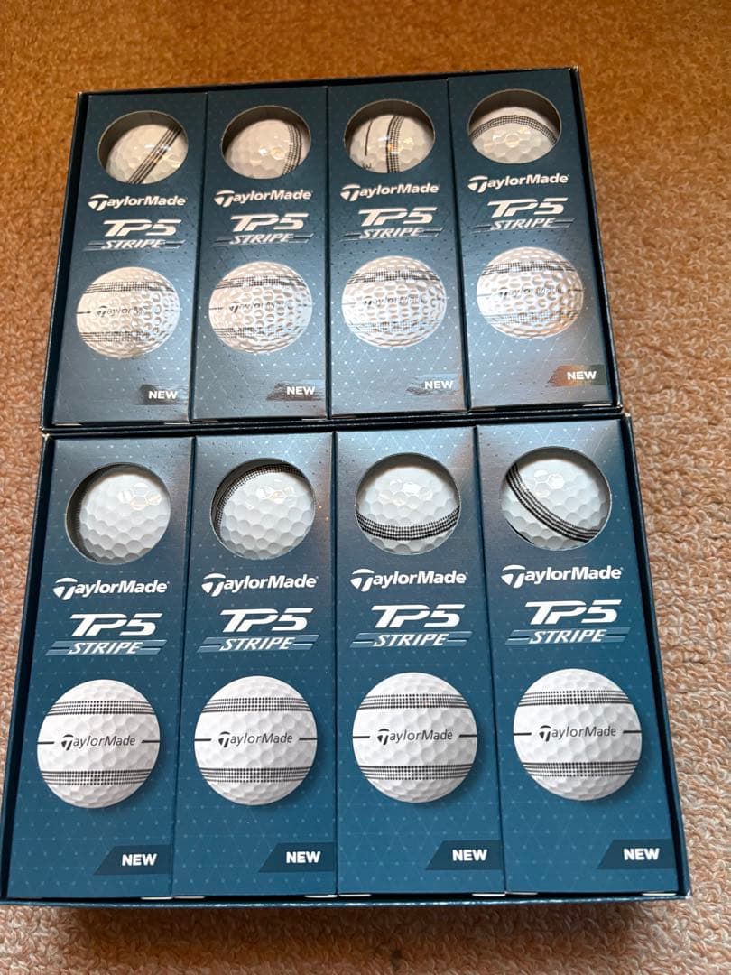 TaylorMade TP5 STRIPE ゴルフボール 2ダース