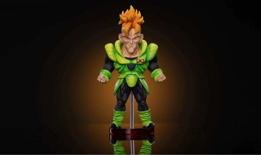 ドラゴンボール 人造人間18号17号 ガレキ ガレージキット スタチュー X②
