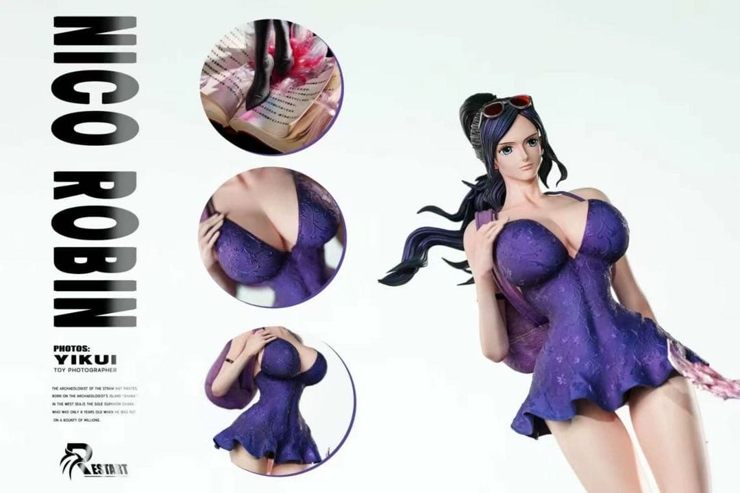 ワンピース ロビン 豪華版 1／6スケール フィギュア ガレージキット